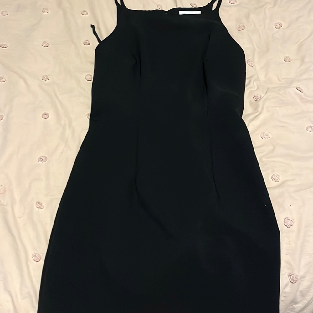 black dress